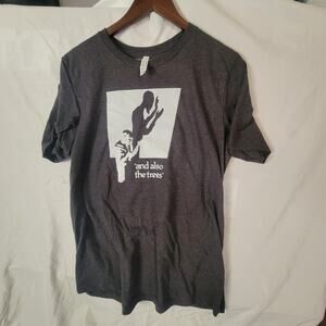 and also the trees  band   t shirt size   large black